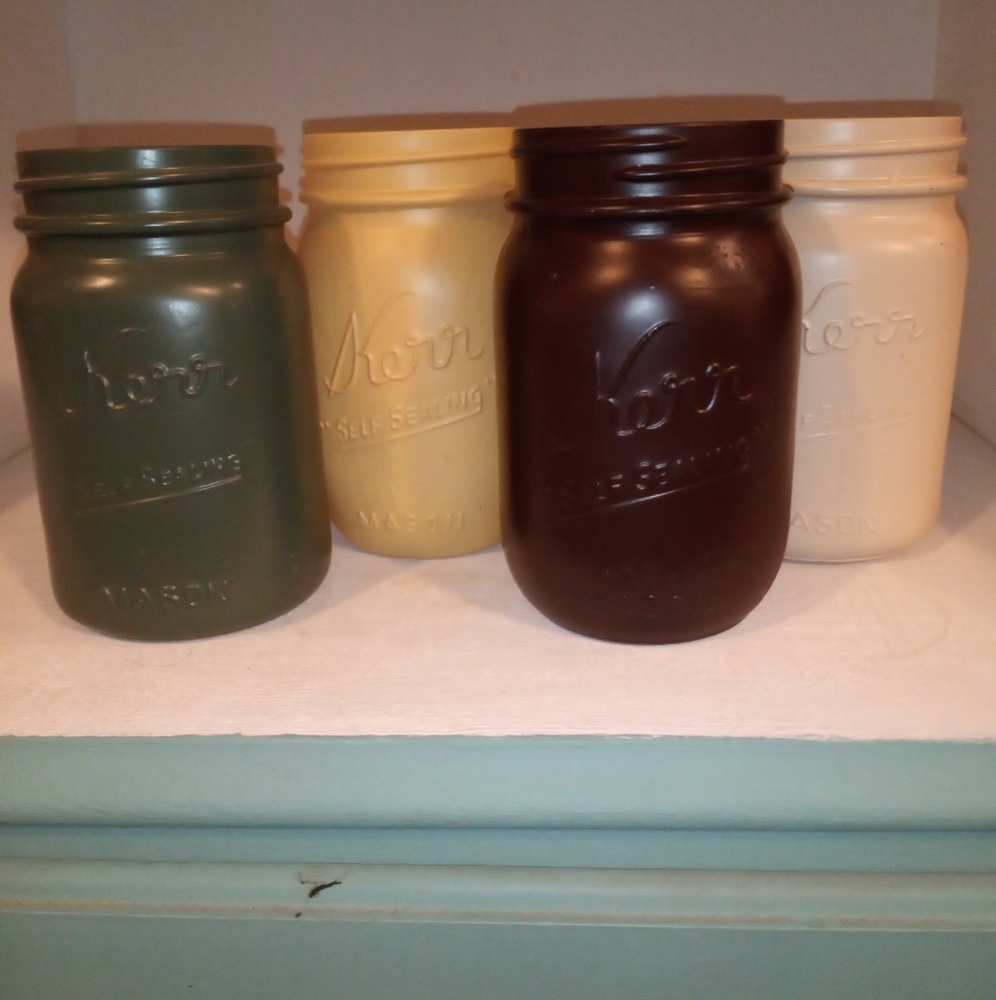 *KERR'S PAINTED MASON JARS"